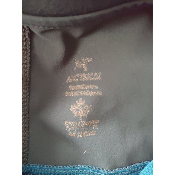 Arc'teryx Mens Teal Long Sleeve Activewear Athleisure Pullover Logo - Picture 16 of 16